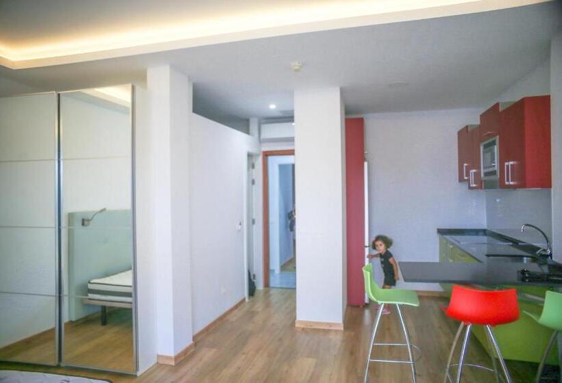 バルコニー付き1ベッドルームアパートメント, Atlantic Apartments