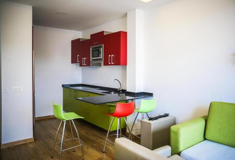 バルコニー付き1ベッドルームアパートメント, Atlantic Apartments