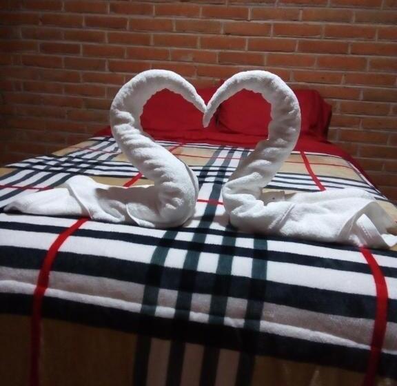 غرفة عائلية, Cabañas Tlaxco La Loma