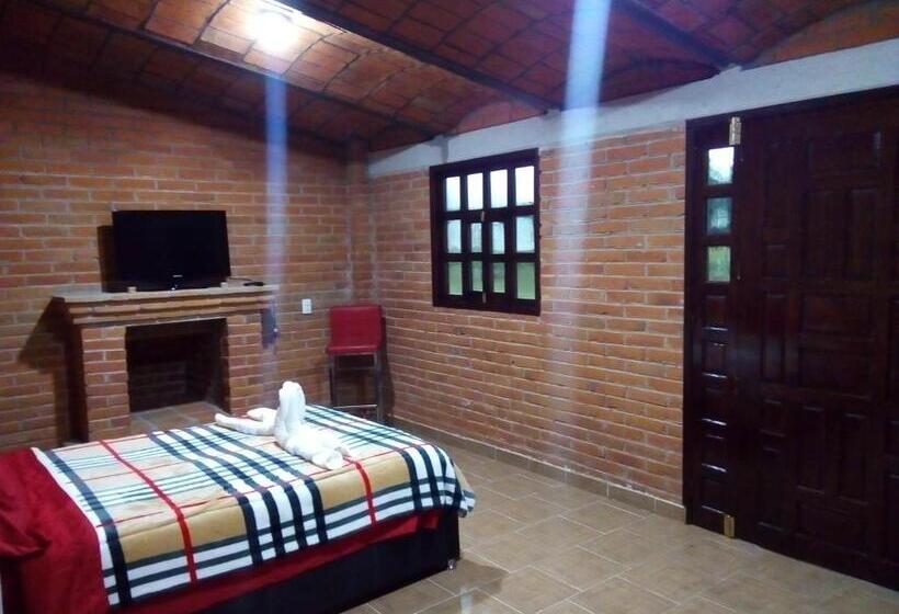 ファミリールーム, Cabañas Tlaxco La Loma
