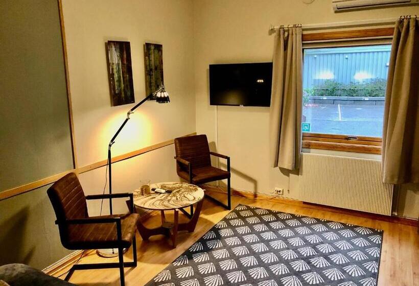 اتاق استاندارد با سرویس بهداشتی مشترک, Larvik Pensjonat