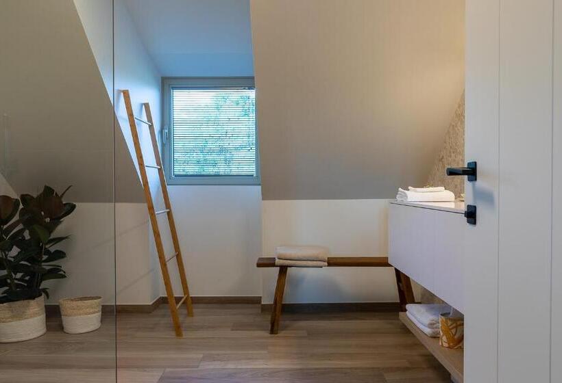 חדר דחוקס עם מיטת קינג, Elvier B&b