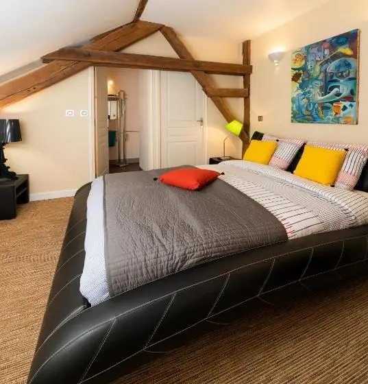 Standard room with outdoor bath, La Forge Du Roy