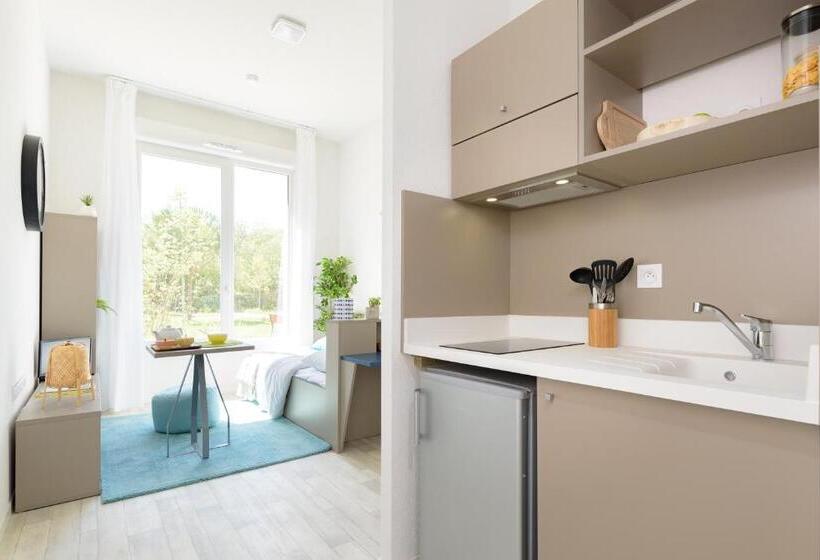 Apartamento 1 Dormitório, Résidence Sweetly Alexandrin