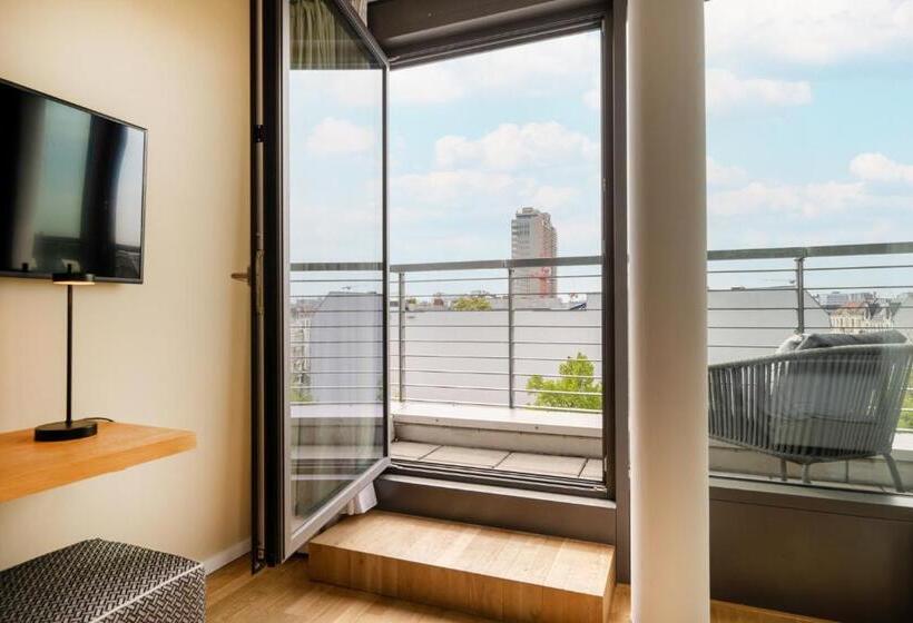 バルコニー付きデラックスルーム, June Six Hotel Berlin City West