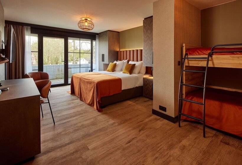 经济型三人房间, Van Der Valk Hotel Dennenhof