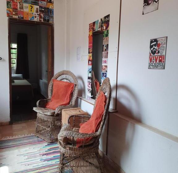 Кровать в Общей Комнате, Pousada Confraria Casa Branca