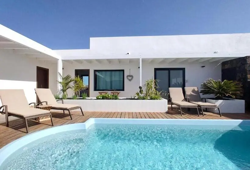キングサイズベッドのスタンダードルーム, Villa Shepherd Lajares Luxury Villa Fuerteventura