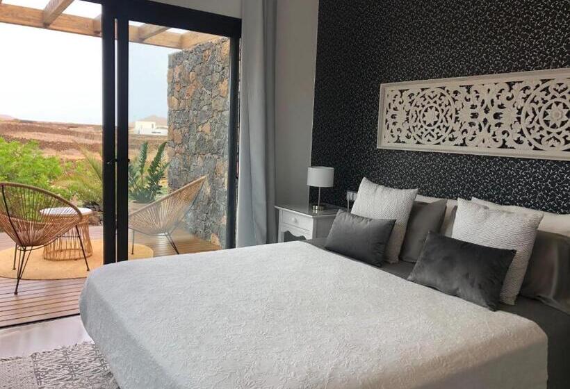 غرفة قياسية سرير كينج, Villa Shepherd Lajares   Luxury Villa Fuerteventura