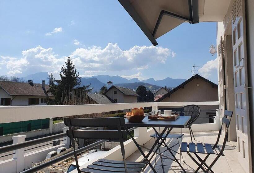 Номер Deluxe, La Porte Des Alpes Chambres D Hôtes