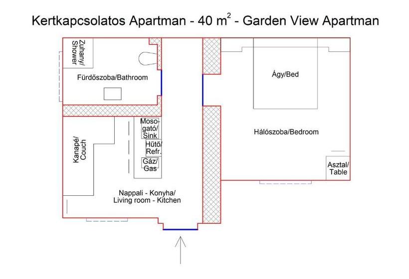低层单卧公寓, Napkert Apartman