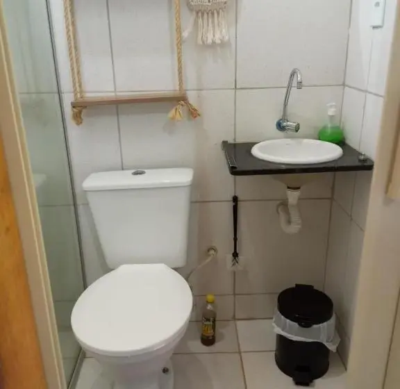 Mökki 1 Makuuhuone, Pousada Estação Marmelo