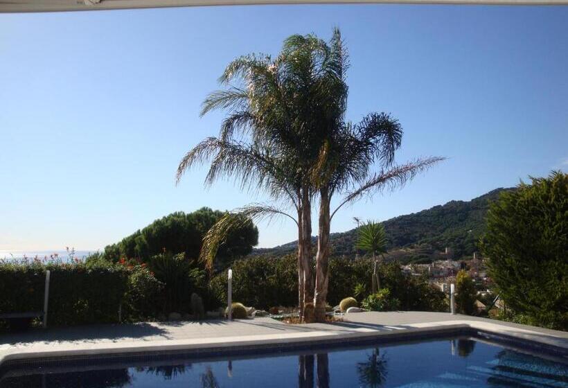 Люкс, Palm Maresme Suite With Bathroom And Living Room And Terrasse With Ocean Views In A Private Villa