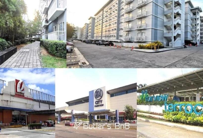 Junior Suite com Balcao, Butler S Bnb @ Trees Residences Qc Phil