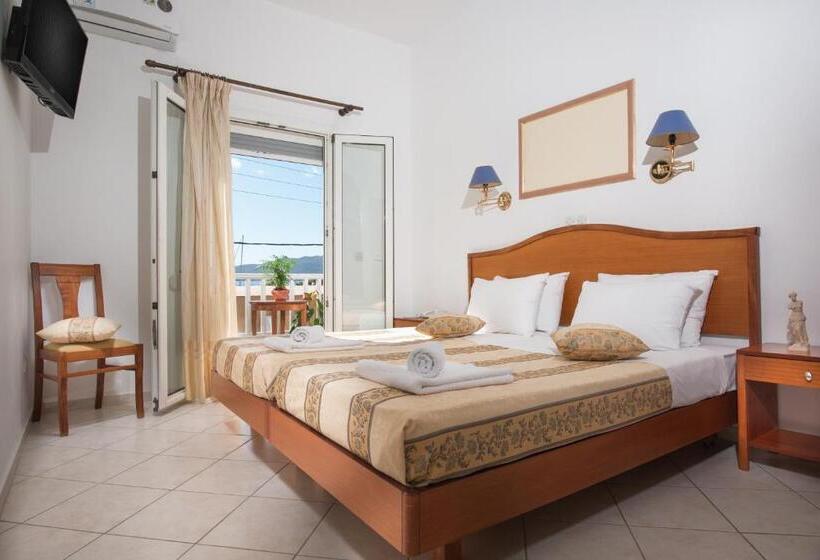 스탠다드 룸 측면 바다 전망, Meltemi