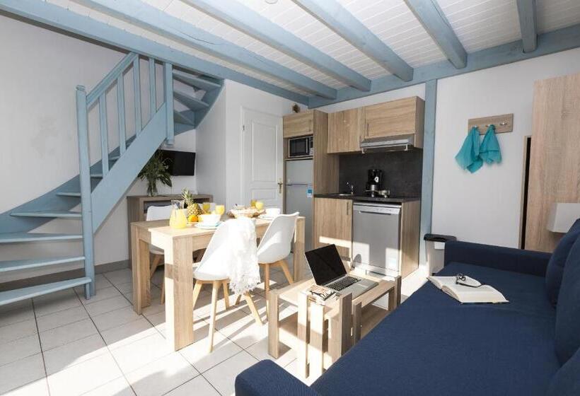 شقة غرفتين, Residence Odalys Valentin Plage