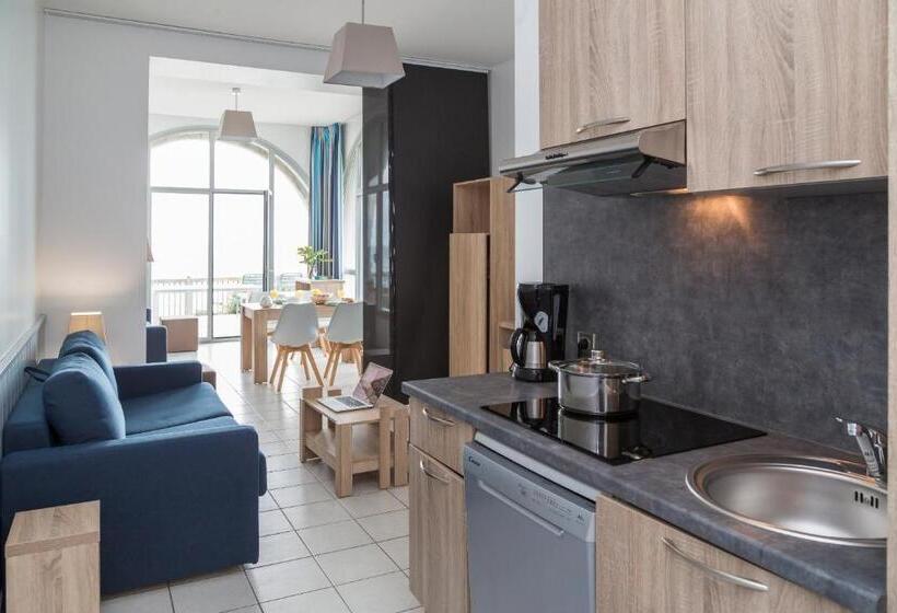 דירת חדר, Residence Odalys Valentin Plage