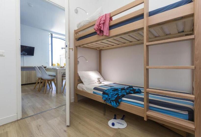 Апартаменты 1 Спальня, Residence Odalys Valentin Plage