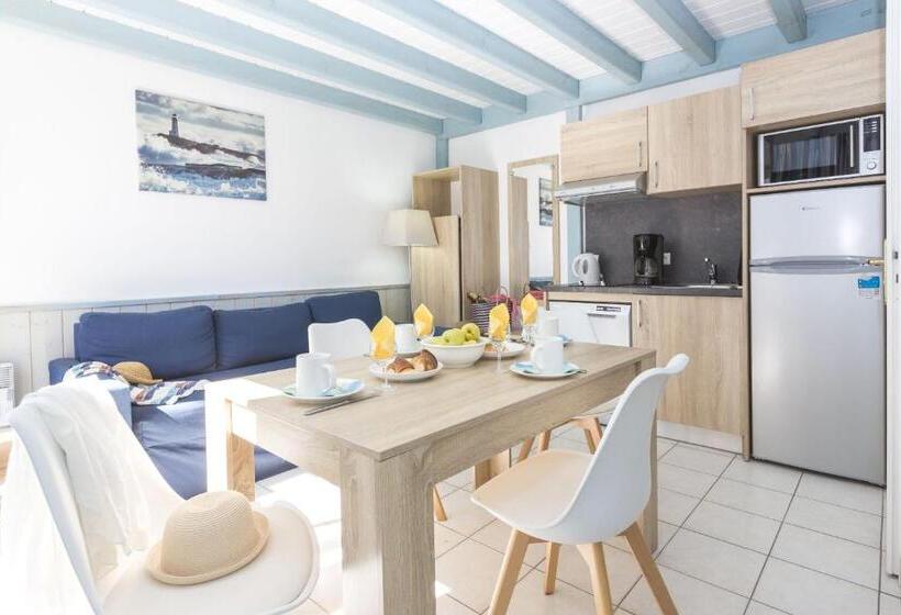 Апартаменты 2 Спальни, Residence Odalys Valentin Plage