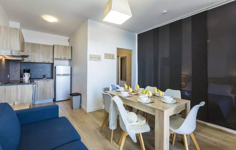 1ベッドルームアパートメント, Residence Odalys Valentin Plage