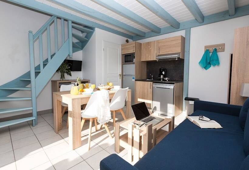 דירת חדר, Residence Odalys Valentin Plage