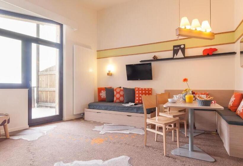 آپارتمان 1 خوابه با چشمانداز, Residence Pierre & Vacances Electra