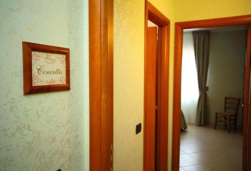 غرفة قياسية مطلّة علي الحديقة, B&b Villa Maria