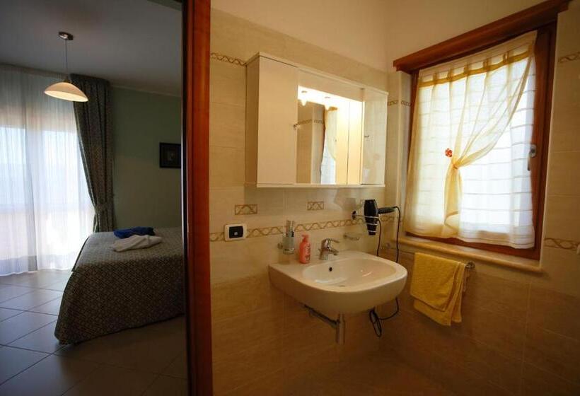 غرفة قياسية مزوَّدة بشُرفة, B&b Villa Maria