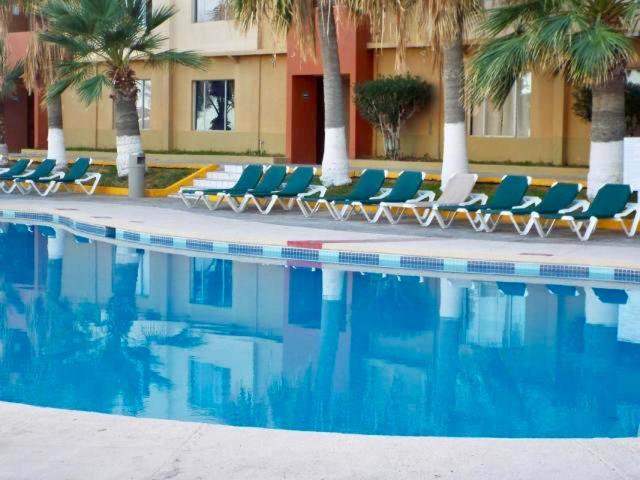 آپارتمان 1 خوابه با چشم‌انداز استخر, Condo De Cortez