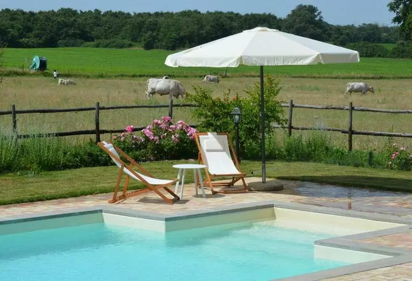 ガーデンビューの１ベッドルームビラ, Agriturismo La Ghiga