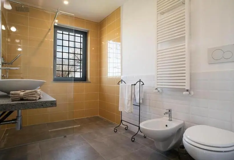 １ベッドルームのデラックスアパートメント, Agriturismo La Ghiga