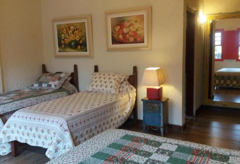 带大床的复式套间, A Casa Vermelha Hospedaria