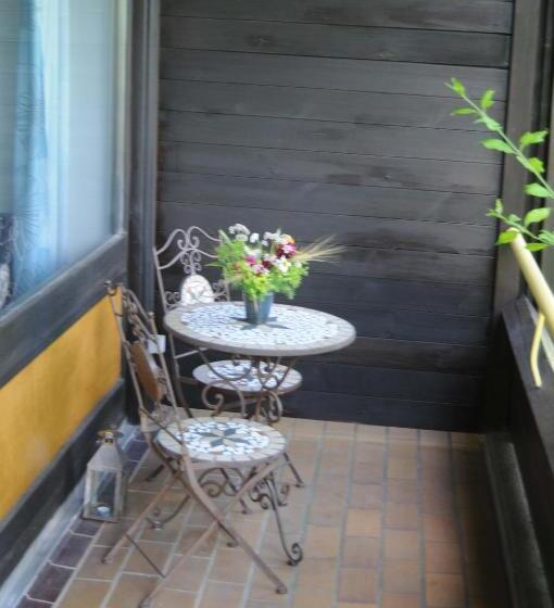 Номер Стандарт с Балконом Вид на Сад, Bio Gästehaus Rhöndistel