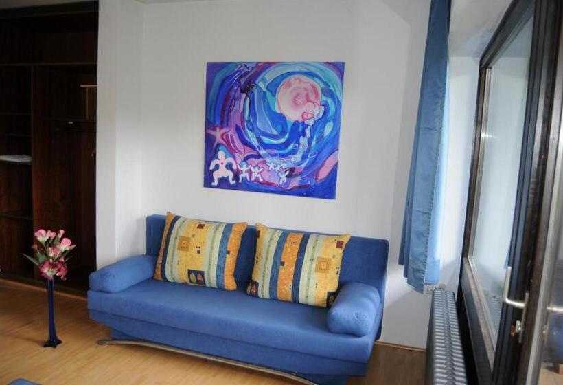 Номер Стандарт с Балконом Вид на Сад, Bio Gästehaus Rhöndistel