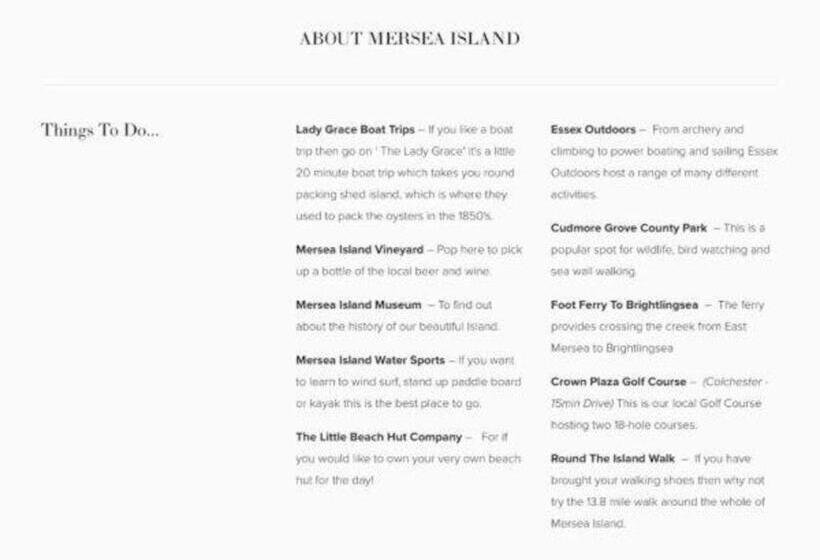 スイート, The Mariners Suite