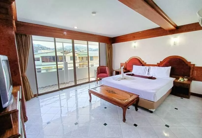 Deluxe-huone Parveke, Black Pearl Patong Beach