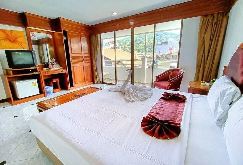 Deluxe-huone Parveke, Black Pearl Patong Beach