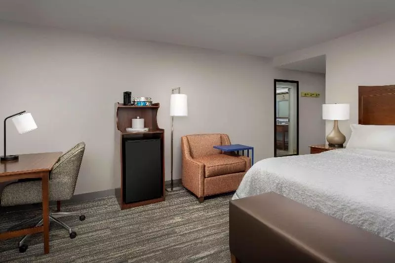 キングサイズベッドのスタンダードルーム, Hampton Inn & Suites Holly Springs