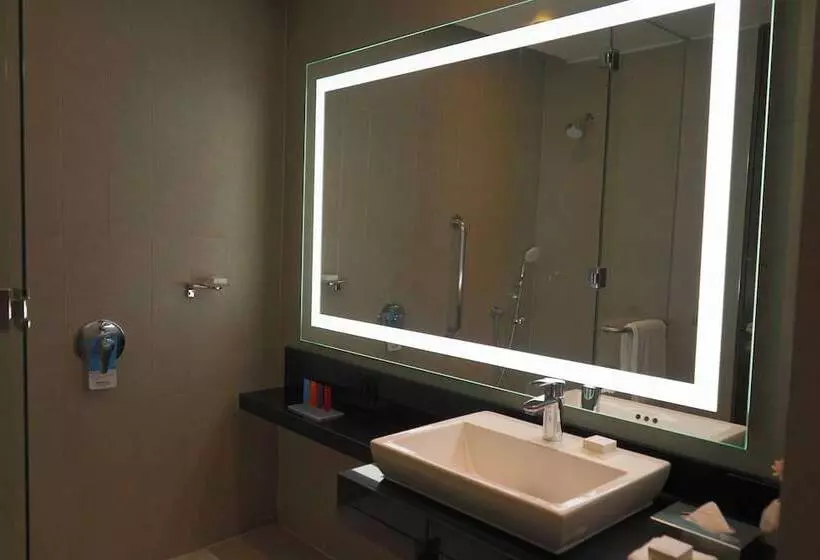اتاق استاندارد با 2 تخت دوبل, Hilton Garden Inn Santiago Airport