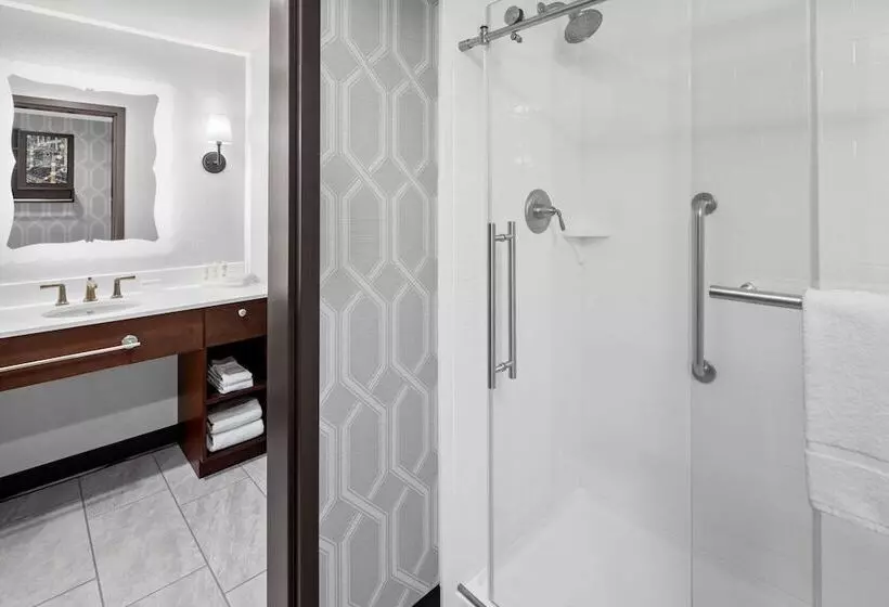 ダブルベッドのスタンダードスタジオ, Homewood Suites By Hilton Orland Park