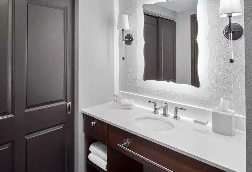 ダブルベッドのスタンダードスタジオ, Homewood Suites By Hilton Orland Park