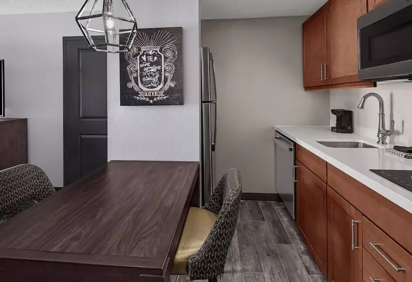 ダブルベッドのスタンダードスタジオ, Homewood Suites By Hilton Orland Park