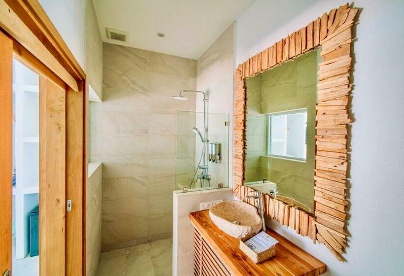 디럭스 룸 측면 바다 전망, So Kohkoon Beach Resort