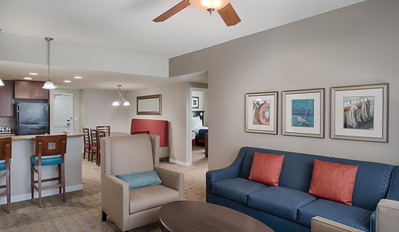 Апартаменты 3 Спальни, Club Wyndham National Harbor