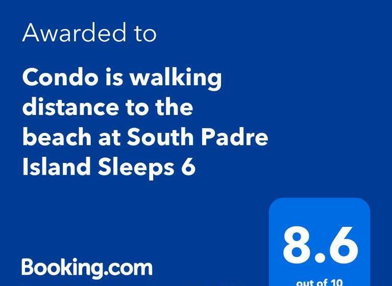 침실 1개 발코니 아파트, South Padre Island Condo Is Walking Distance To The Beach, Sleeps 6, Third Floor, 2024 Traveler Awar