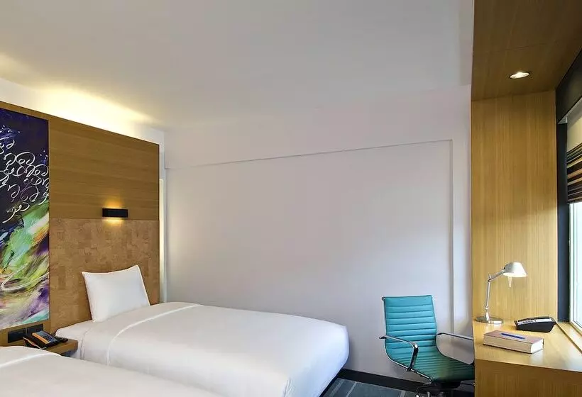 ２ダブルベッドのスタンダードルーム, Aloft Bengaluru Whitefield