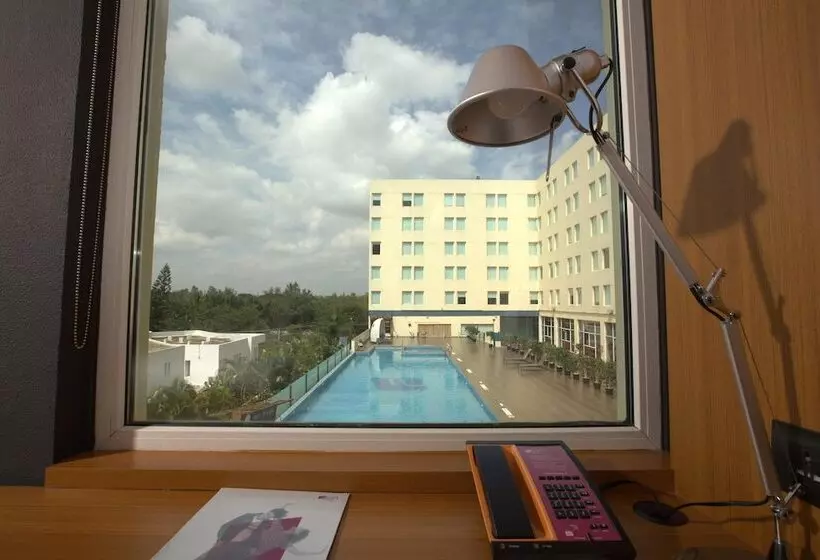 ２ダブルベッドのスタンダードルーム, Aloft Bengaluru Whitefield