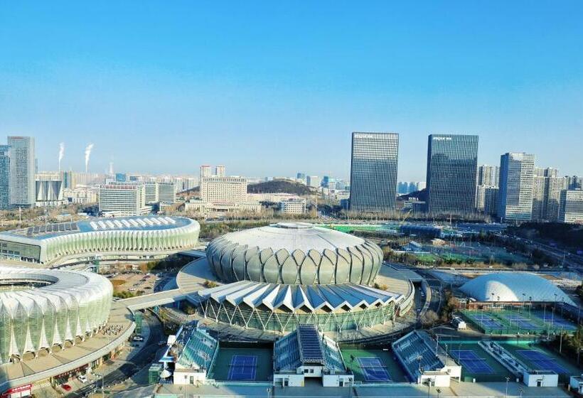 Quarto Deluxe Vista Cidade, Sheraton Jinan