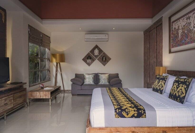 فيلا غرفة نوم واحدة مع مسبح, The Wolas Villa & Spa