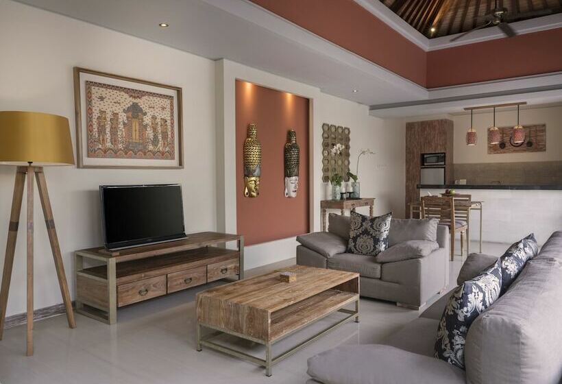 فيلا غرفة نوم واحدة مع مسبح, The Wolas Villa & Spa